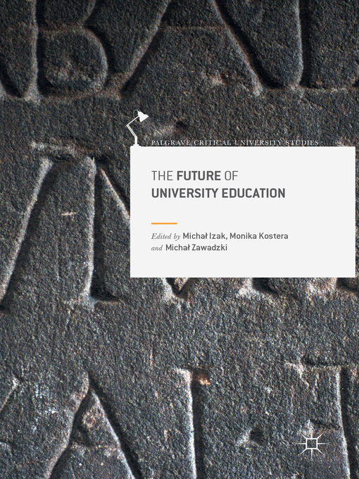 Upplýsingar um The Future of University Education eftir Michał Izak - Biðlisti